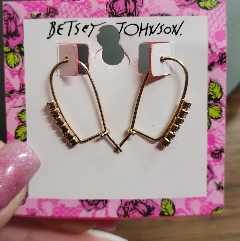 Betsy Johnson earings
